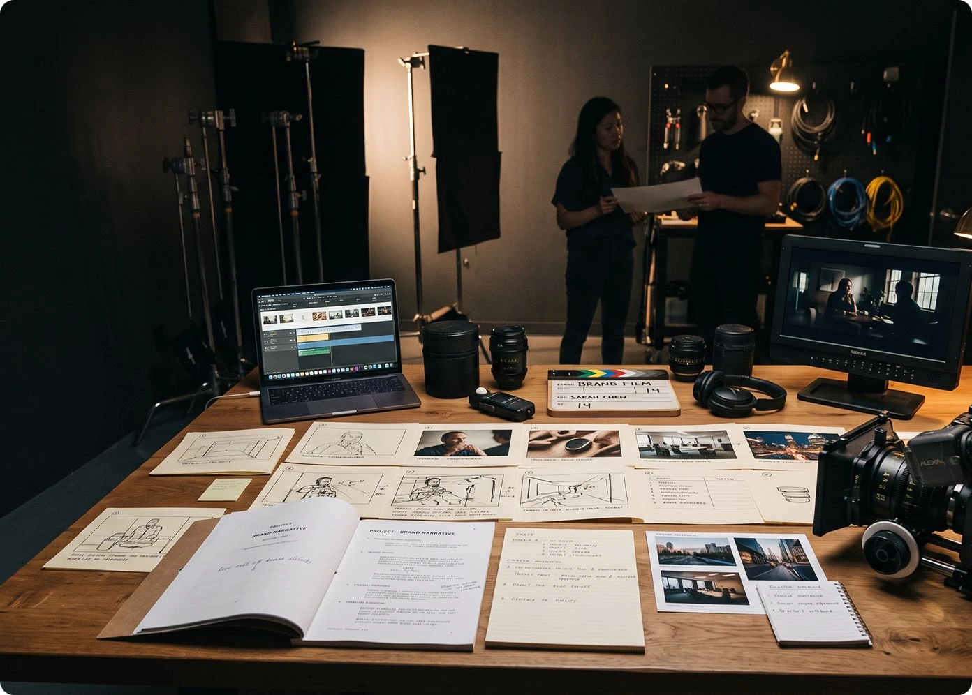 Scriptwriting and Storyboarding